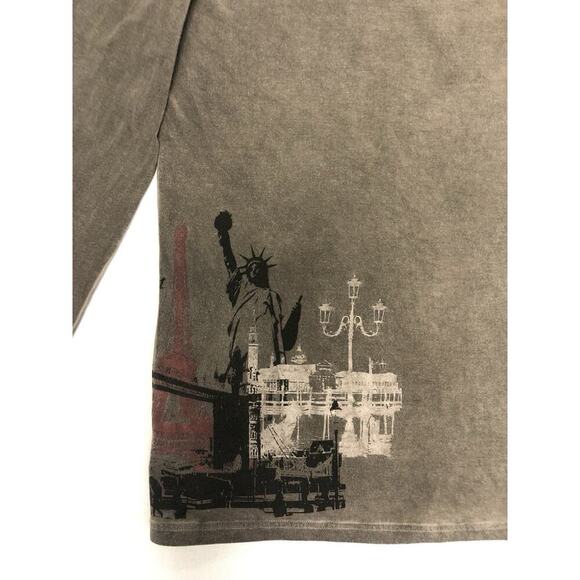 Men’s SCERVINO STREET Turtleneck Cotton Gray Pullover Top Size M Made In Italy - Picture 11 of 13